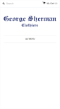 Mobile Screenshot of georgeshermanclothing.com